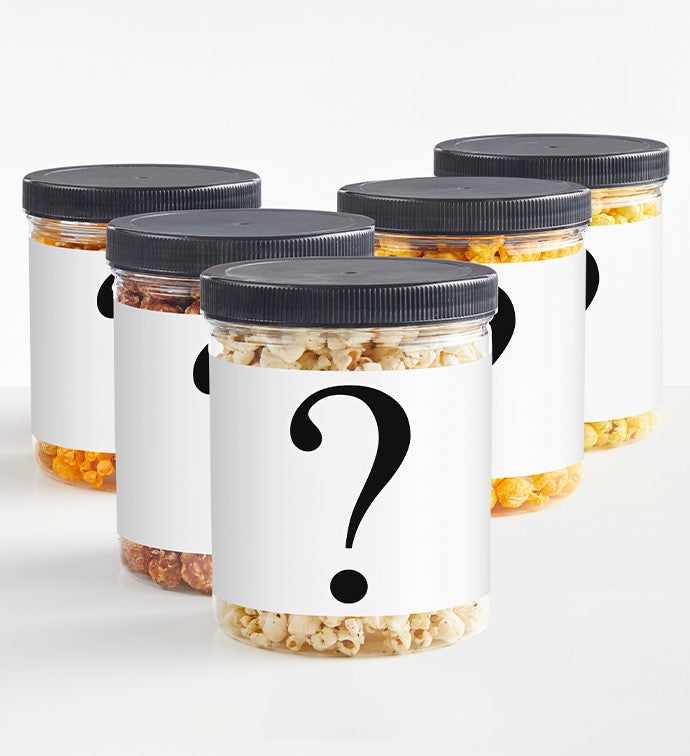Mystery Flavor 5 Inch Popcorn Canister