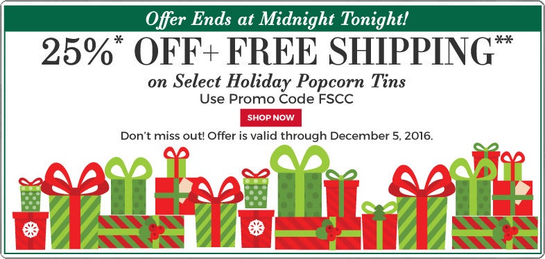 Popcorn Gifts | Gourmet Popcorn Gift Baskets | The Popcorn Factory